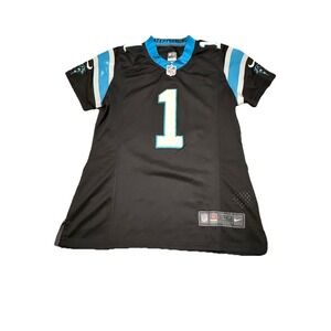 Carolina Panthers Nike NFL On Field Jersey Small Womens Cam‎ Newton Black